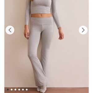 Altar'd State Gray Flare Pants